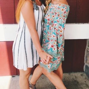 off the shoulder dress